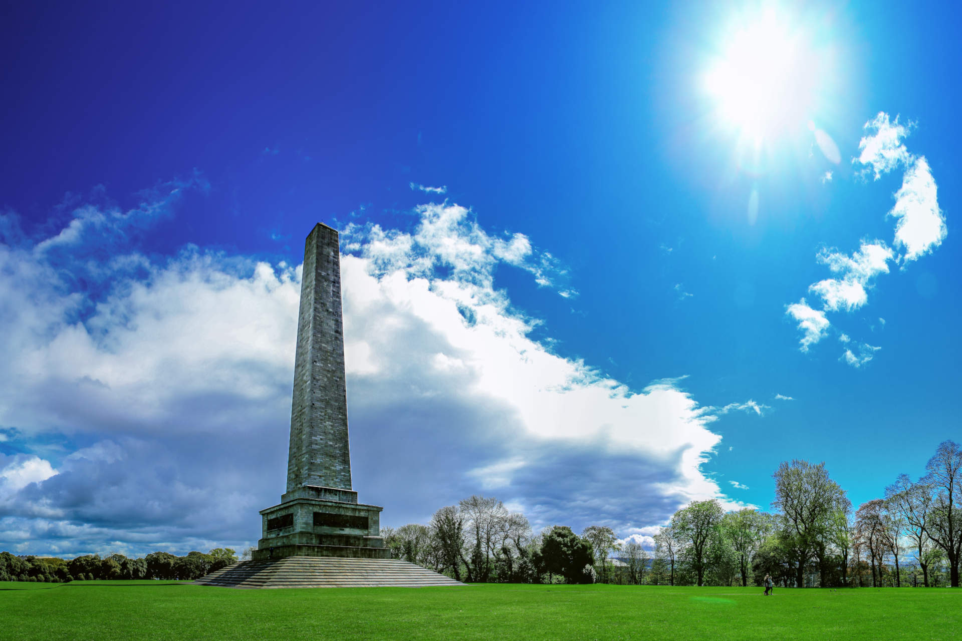 Panoramic,View,Of,Wellington,Monument,,Pheonix,Park,In,Dublin,,Ireland