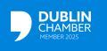 Dublin Chamber Member logo 2025 (blue)